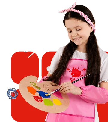 Девочка с палитрой